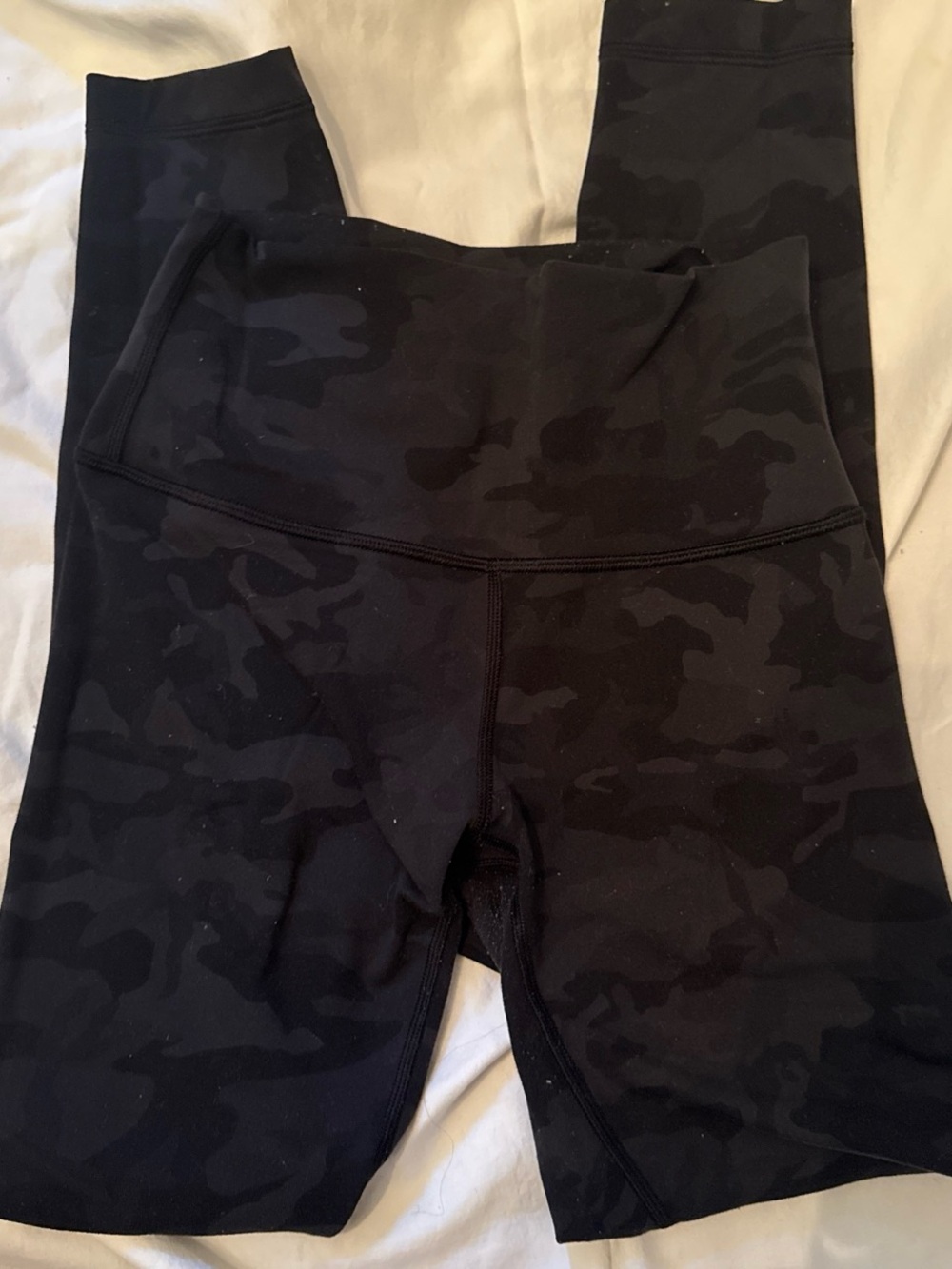 lululemon athletica Black Camouflage High-Waist Leggings